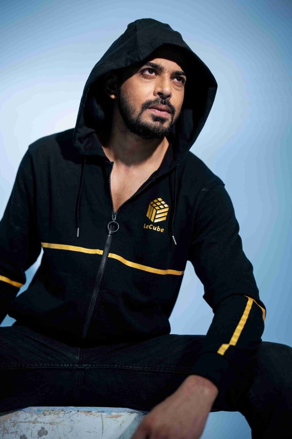LeCube Premium Hoodie Jacket - Black - Image 4