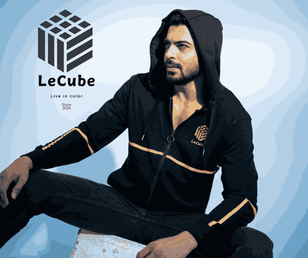 LeCube Premium Hoodie Jacket - Black - Image 2