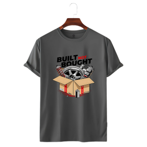 LeCube Men's Premium Quality T-Shirt for Car Lovers (Built Not Bought)