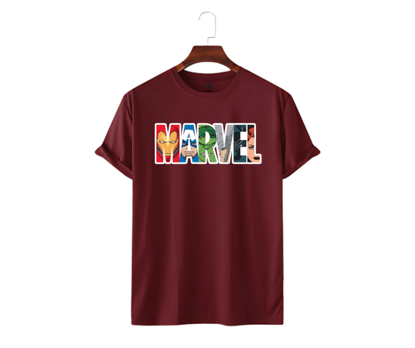 LeCube Men's Premium Quality T-Shirt Comics (Printed)