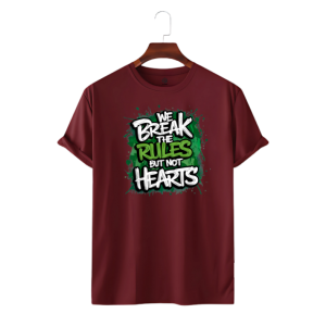 LeCube Men's Premium Quality T-Shirt Quotes (Printed)