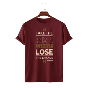 LeCube Men's Premium Quality T-Shirt Quotes (Printed)