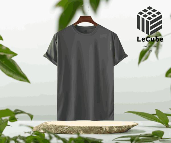 Solid T-shirt Charcoal