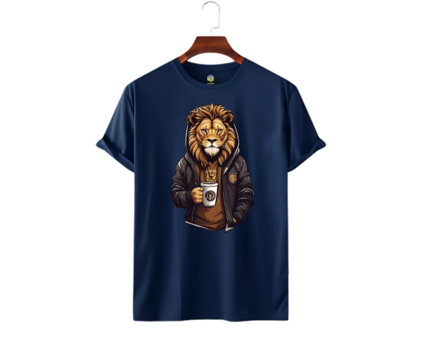 LeCube Men's Premium Quality T-Shirt Comics (Printed)