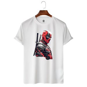 LeCube Men's Premium Quality T-Shirt Dead pool 1 (Printed)
