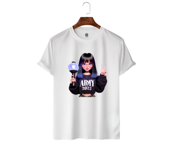 LeCube Premium Quality T-Shirt BTS Army (Printed)