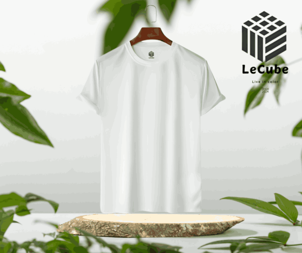 White Solide Tshirt