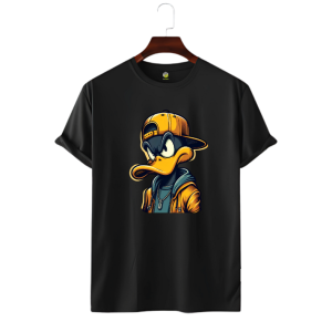 LECUBE MEN’S PREMIUM QUALITY T-SHIRT BLACK (Minions)
