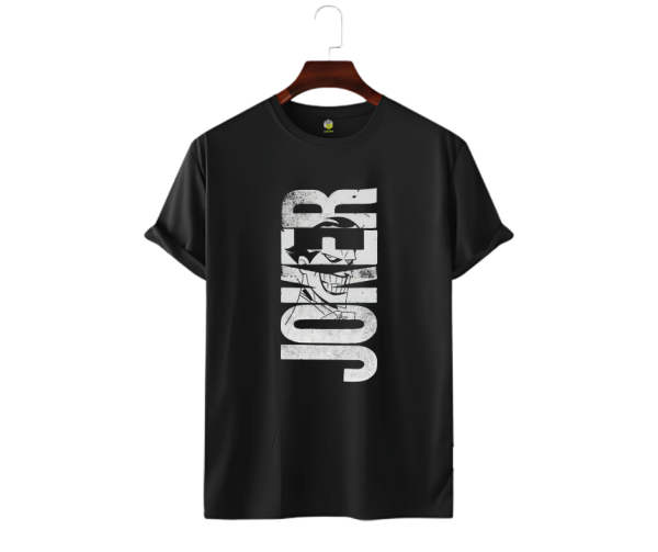 LECUBE MEN’S PREMIUM QUALITY T-SHIRT BLACK (Joker)
