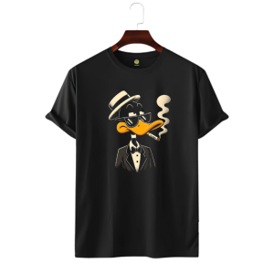 LECUBE MEN’S PREMIUM QUALITY T-SHIRT BLACK (MINIONS)