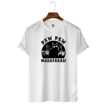 LECUBE MEN’S PREMIUM QUALITY T-SHIRT CAT LOVERS (PRINTED)