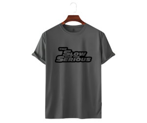 LeCube Men's Premium Quality T-Shirt- The Slow and the Serious