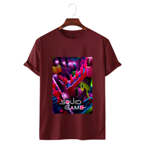 LeCube Unisex Premium Quality T-Shirt- Squid Game