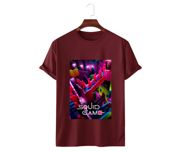 LeCube Unisex Premium Quality T-Shirt- Squid Game