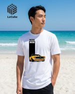 BOSS 302 Graphic White T-Shirt | Le Cube