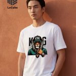 King Lion Graphic White T-Shirt | Le Cube