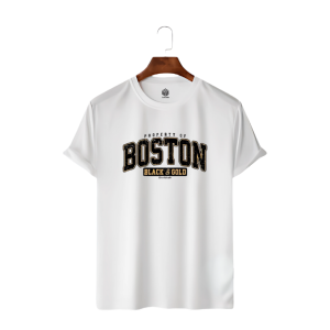 LeCube Men's Premium Quality T-Shirt- Boston