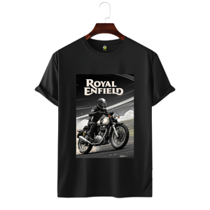 LeCube Premium Quality T-Shirt- Royal Enfield