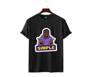 LeCube Simple Pose T-Shirt – Organic Cotton 180 GSM Premium Comfort Tee - Image 3