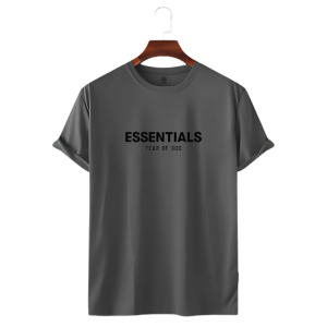 Le Cube Premium “Essentials – Fear of God” T-Shirt – 100% Combed Cotton | 180 GSM Mid-Weight Streetwear Tee