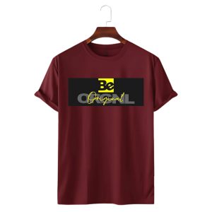 LeCube "Be Original" T-Shirt – Organic Cotton 180 GSM Premium Comfort Tee