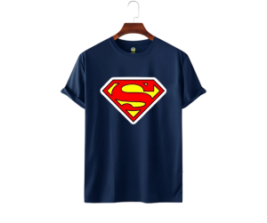 Le Cube Premium “Superman” T-Shirt – 100% Combed Cotton | 180 GSM Mid-Weight Streetwear Tee