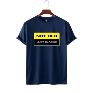 LeCube “Not Old, Just Classic” Premium Cotton T-Shirt – 180 GSM Combed Cotton | Timeless Streetwear Style