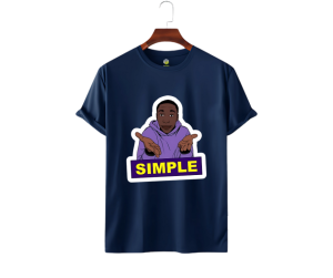 LeCube Simple Pose T-Shirt – Organic Cotton 180 GSM Premium Comfort Tee
