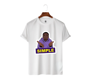 LeCube Simple Pose T-Shirt – Organic Cotton 180 GSM Premium Comfort Tee - Image 2