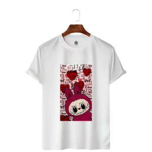 Le Cube Premium “Lububu” T-Shirt – 100% Combed Cotton | 180 GSM Mid-Weight Streetwear Tee