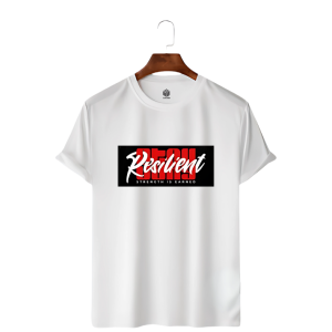 LeCube "Stay Resilient" T-Shirt – Organic Cotton 180 GSM Premium Comfort Tee