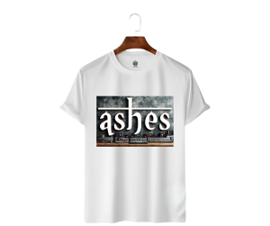 Le Cube Premium “Ashes” DTF Printed T-Shirt for Men – 180 GSM 100% Cotton | Comfortable Everyday Wear | Available in 5 Colors - Image 3