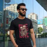 LeCube Premium “Love” T-Shirt – 180 GSM 100% Combed Cotton | Essentials Streetwear Collection