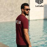 Lecube "Blessed" x "Just Relax Panda" White Graphic Tee – 100% Combed Cotton