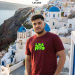 Lecube "Super Moto" Vintage Motorcycle Tee | 100% Premium Cotton Biker Shirt