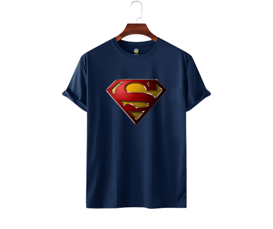 Superman Logo Tee - Image 3