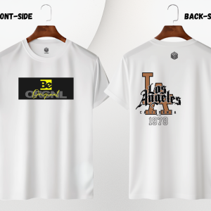 Both Side DTF printed TEE| Be Original| Los Angles 1978