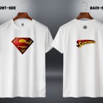 LECUBE Premium Superman Graphic T-Shirt | 100% Combed Cotton, Dual-Side DTF Print