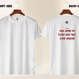 LECUBE Attitude Series: "Talk Less IDK How To Flirt" 180 GSM Premium Tee
