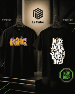 King x "Make Dope Stuff Everyday" Graphic T-Shirt | LeCube - Image 2