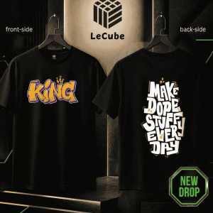 King x "Make Dope Stuff Everyday" Graphic T-Shirt | LeCube
