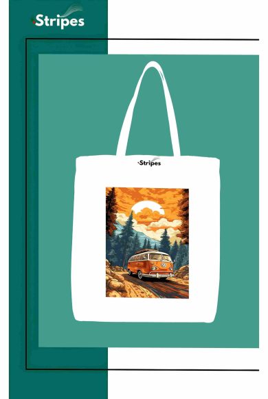 Basic White Tote Bag bus_11zon