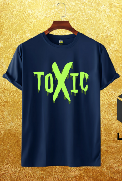 Print T-shirt- Toxic