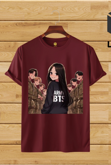 Print Tshirt- BTS Army