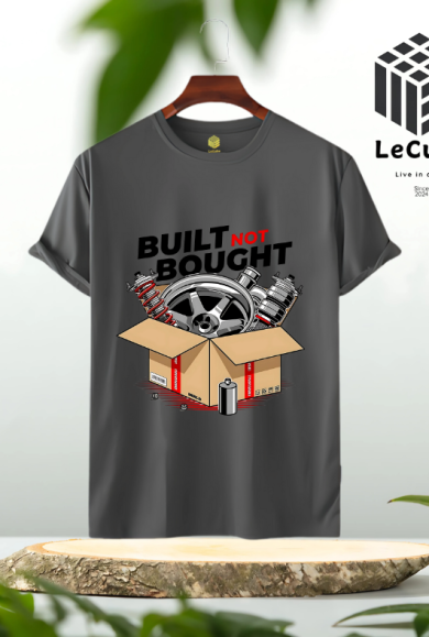 Print Tshirt- Built not Brought